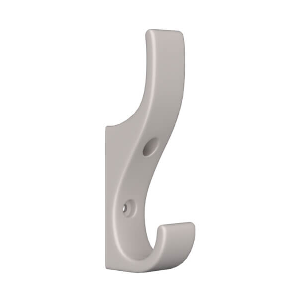 Unbreakable Plastic Coat Hooks - Medium - The Mini - Pack of 10