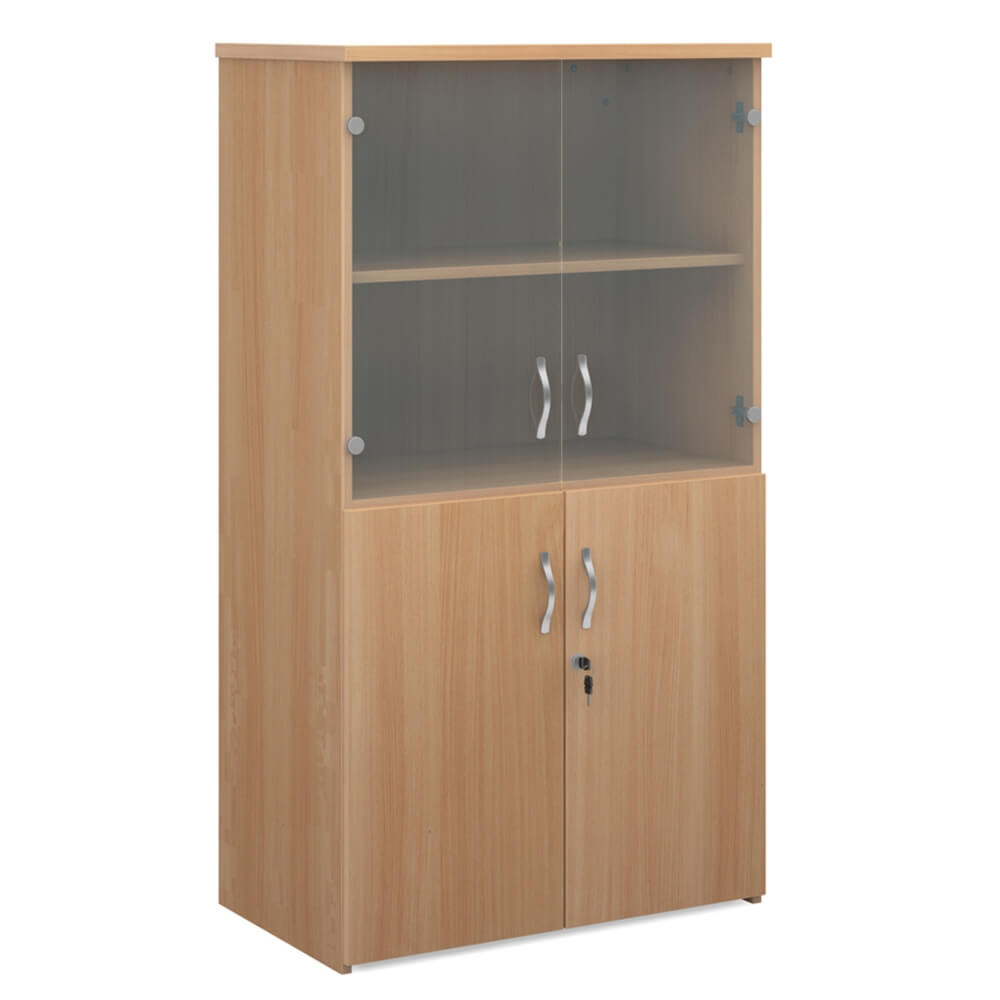 Universal Combi Unit with Glass Upper Doors