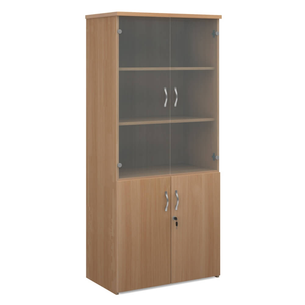 Universal Combi Unit with Glass Upper Doors