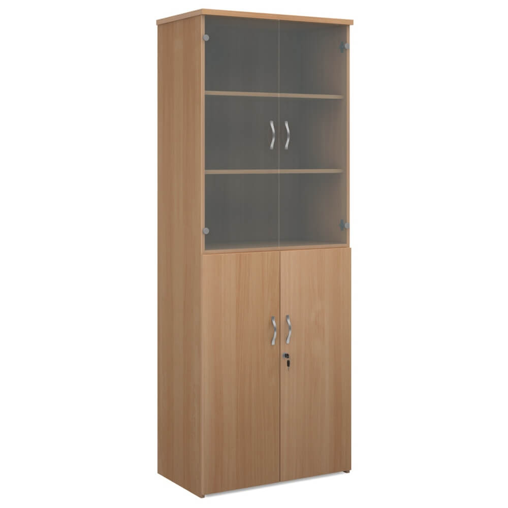 Universal Combi Unit with Glass Upper Doors