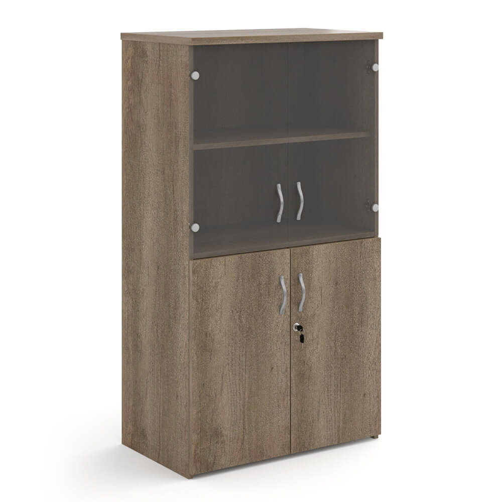 Universal Combi Unit with Glass Upper Doors