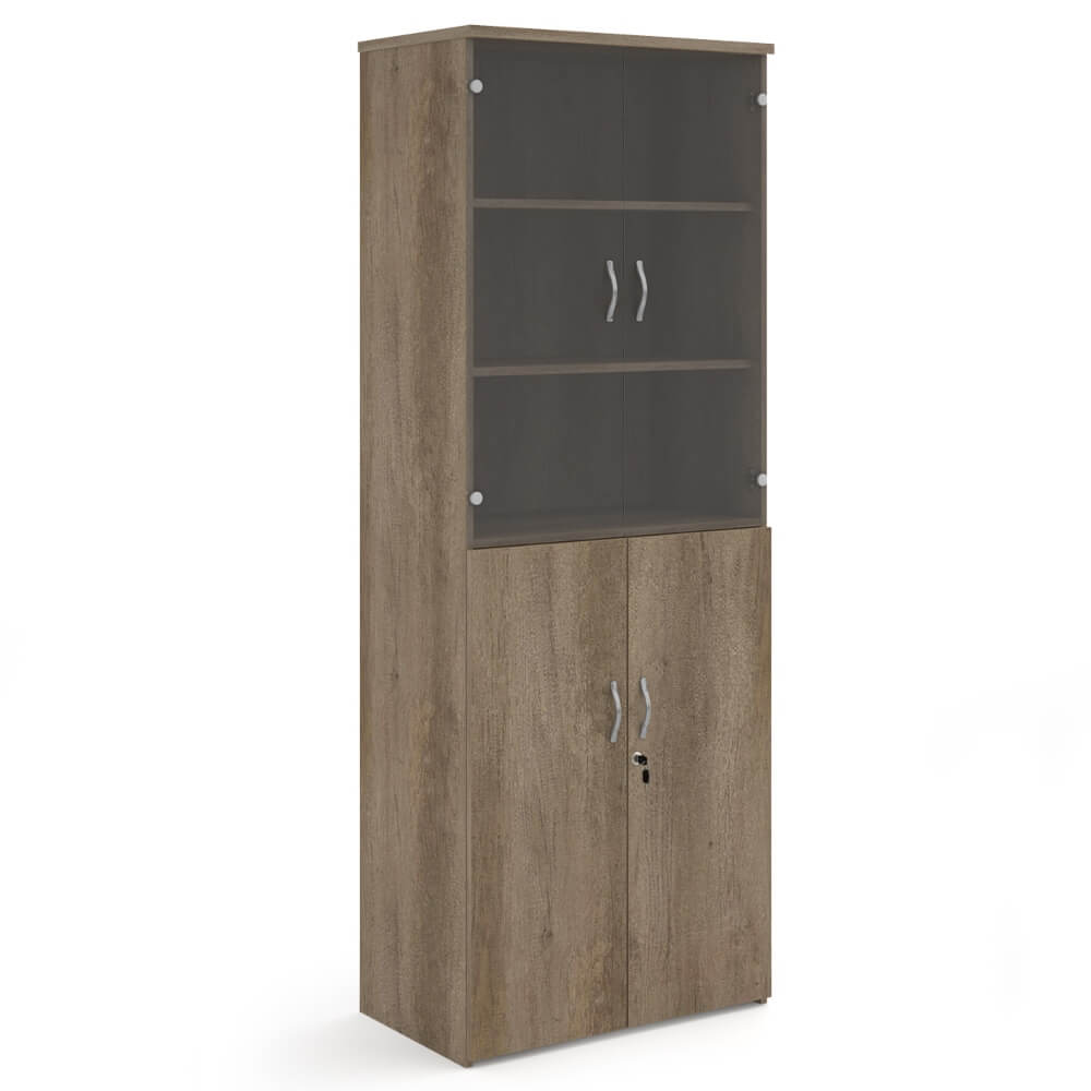 Universal Combi Unit with Glass Upper Doors