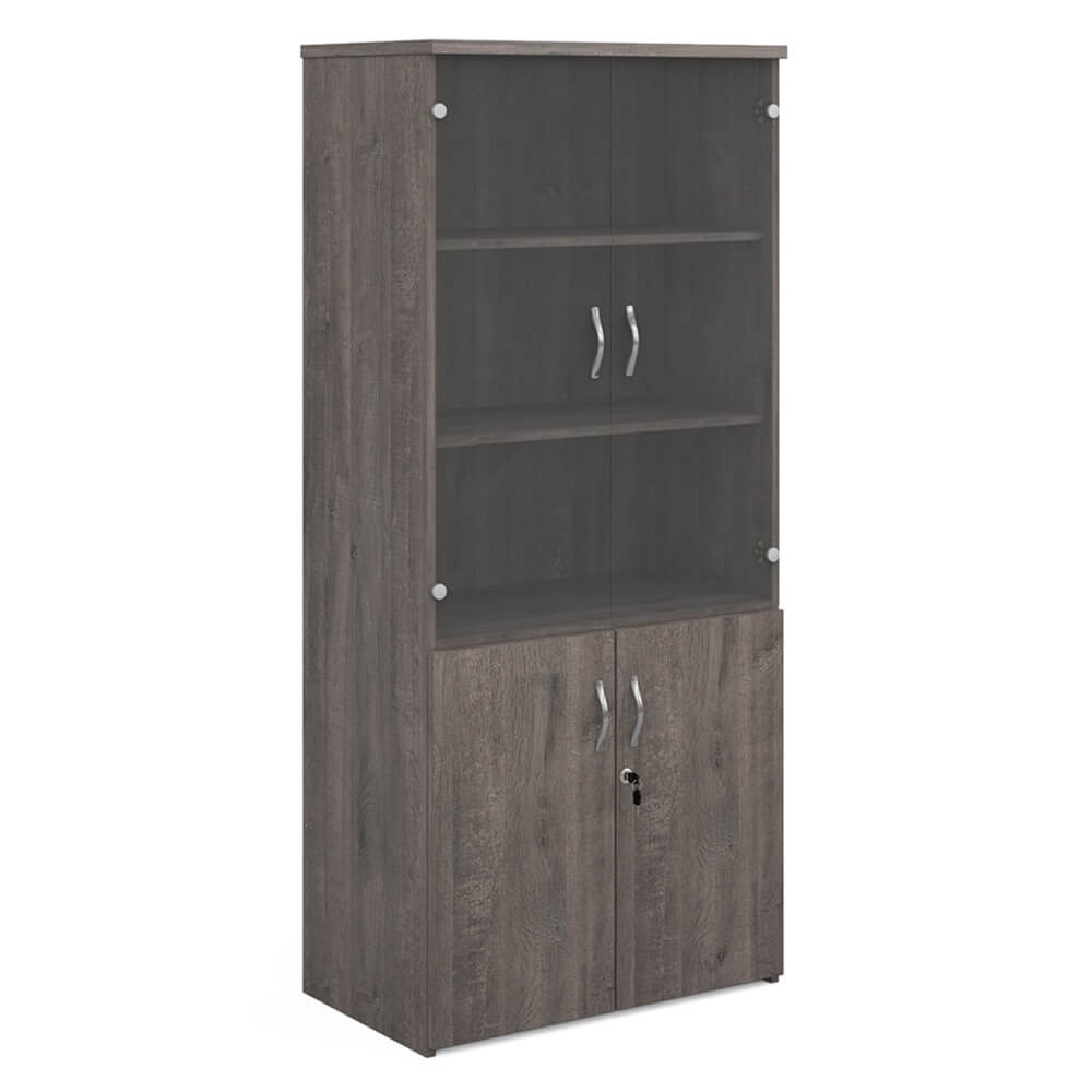 Universal Combi Unit with Glass Upper Doors