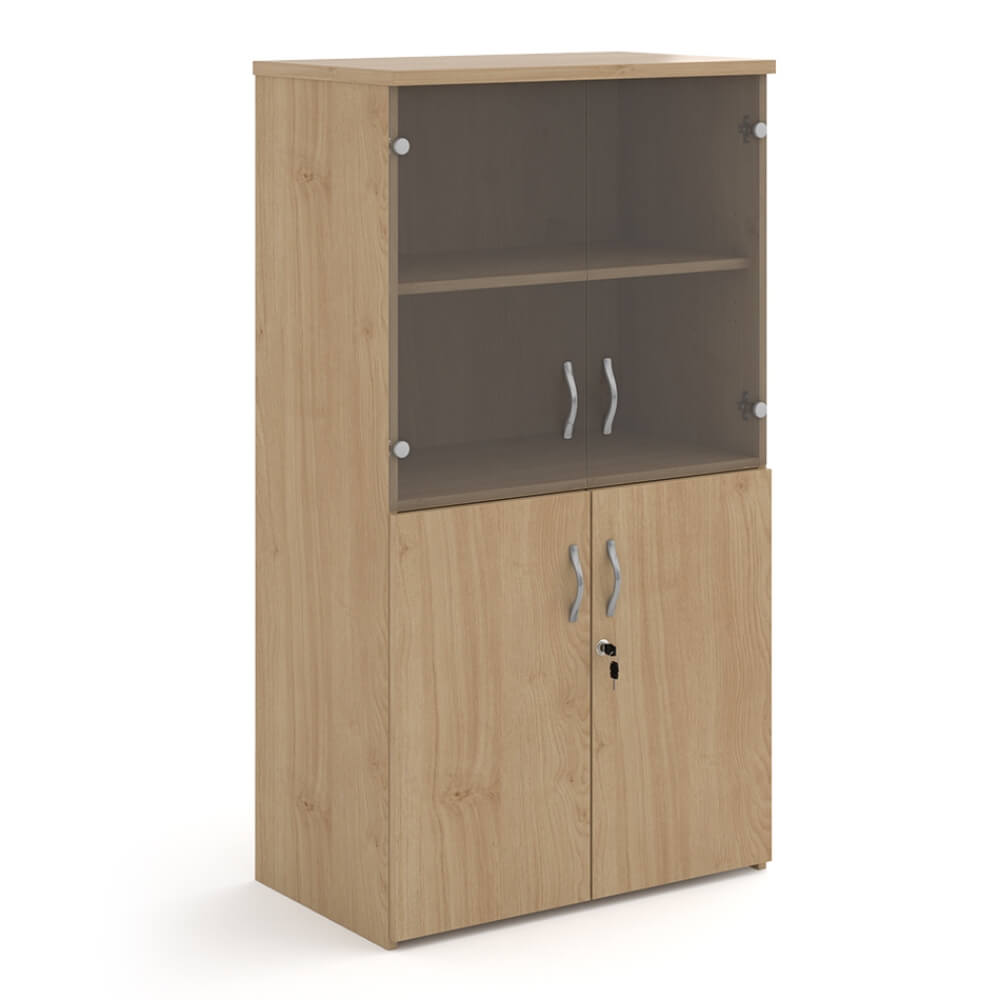 Universal Combi Unit with Glass Upper Doors
