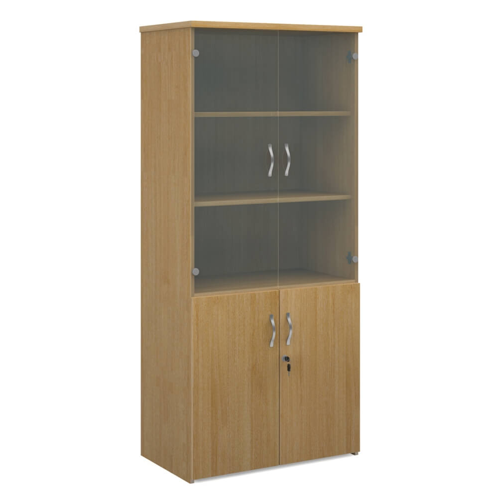 Universal Combi Unit with Glass Upper Doors