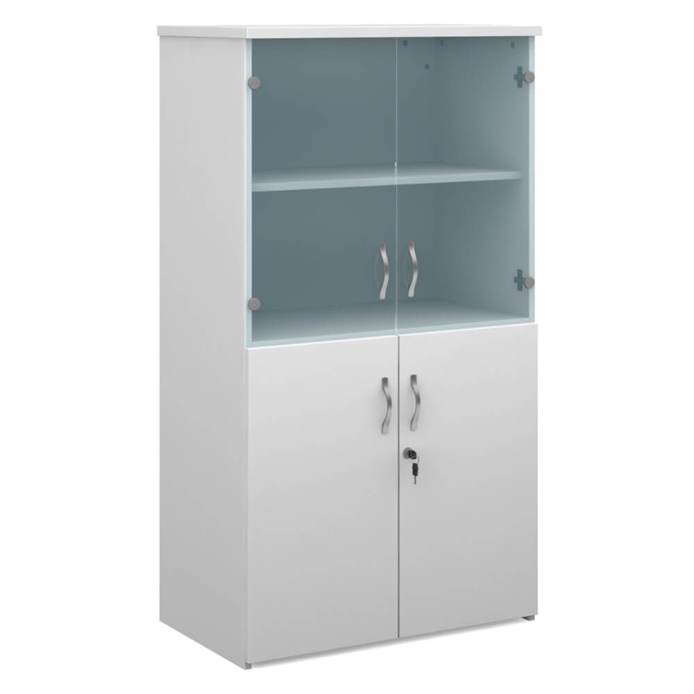 Universal Combi Unit with Glass Upper Doors