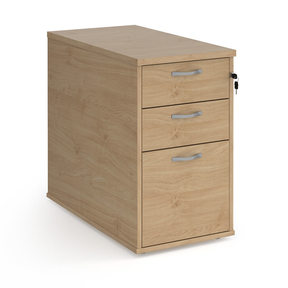 Universal Wooden Desk High Pedestal