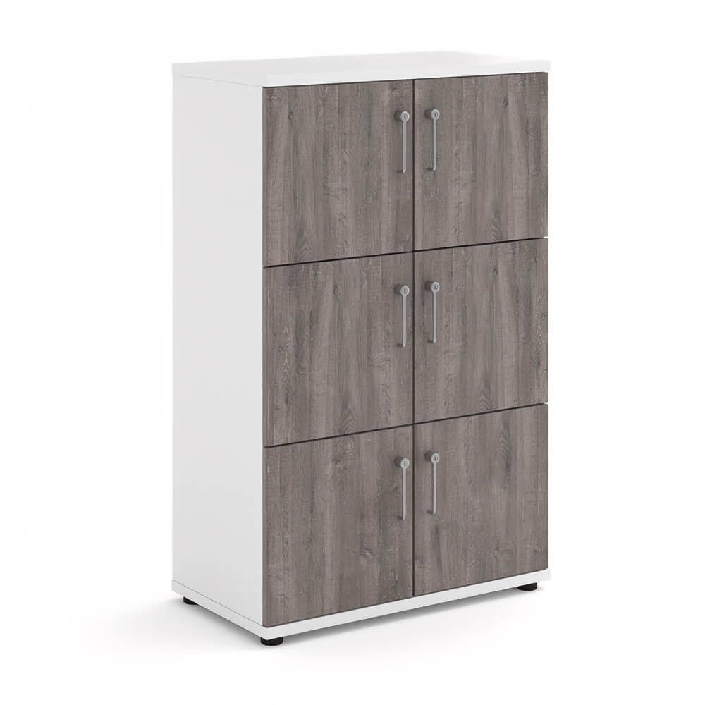 Universal Wooden Duo-Tone Lockers