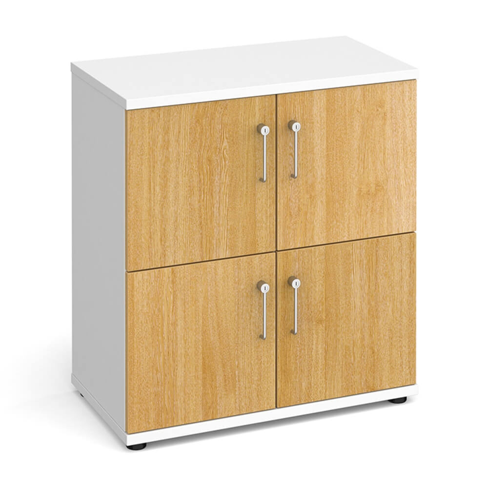 Universal Wooden Duo-Tone Lockers