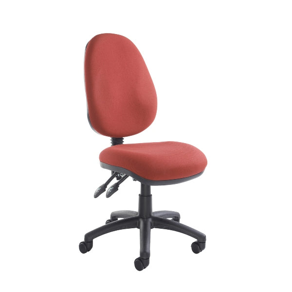 Vantage 100 Fabric Operators Chair with No Arms