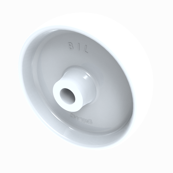 Polypropylene 100mm Plain Bearing Wheel 125kg Load