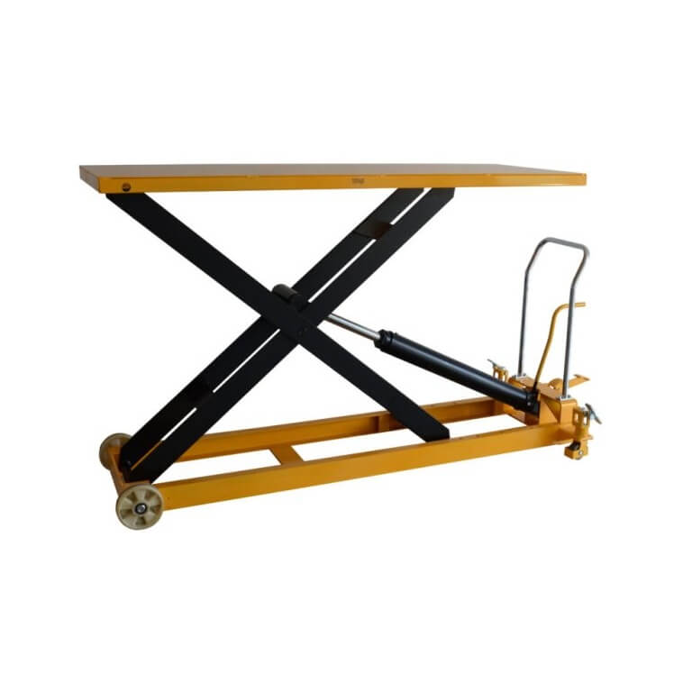 Warrior Eco Mobile Scissor Lift Table 1000kg