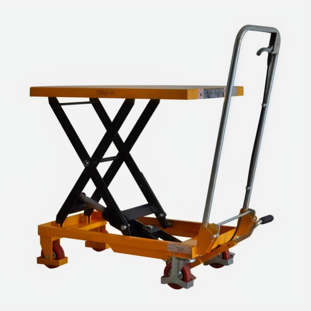 Warrior Eco Mobile Scissor Lift Table 300kg