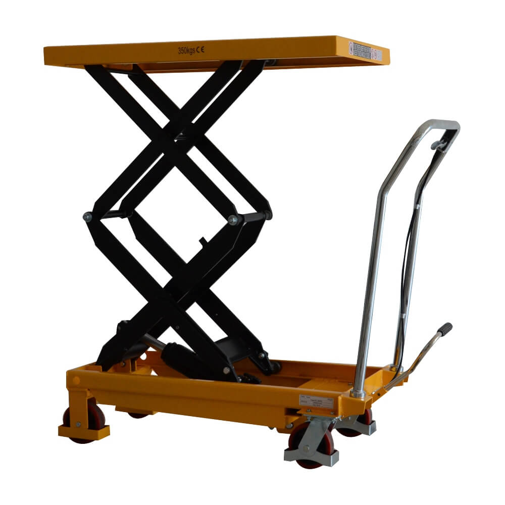 Warrior Eco Mobile Scissor Lift Table 350kg