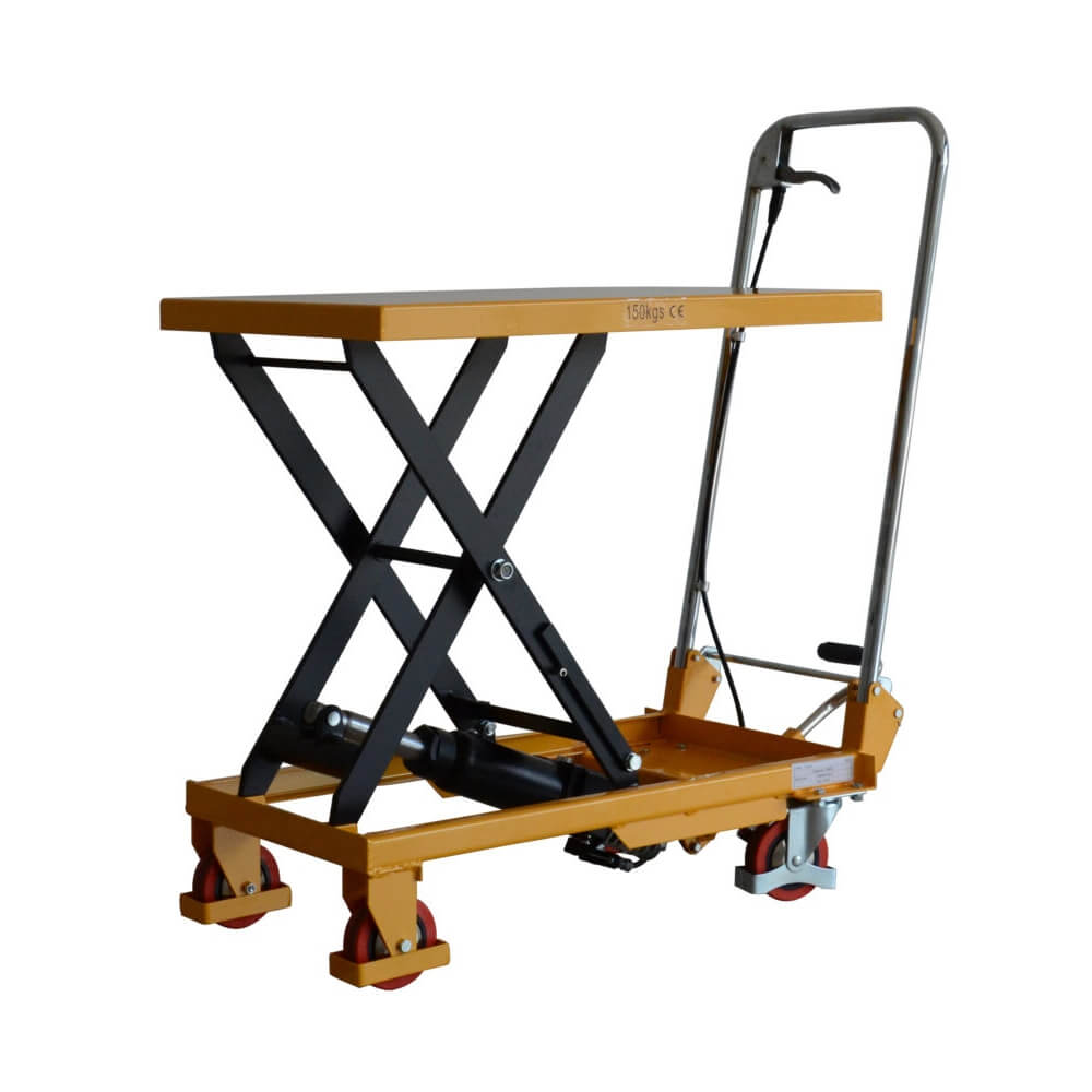 Warrior Eco Mobile Scissor Lift Table 500kg