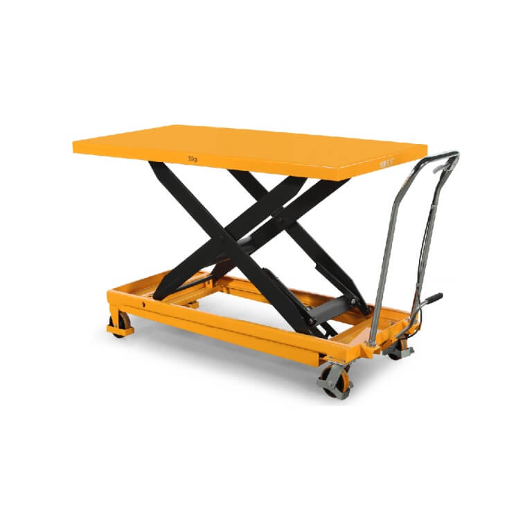 Warrior Eco Mobile Scissor Lift Table 500kg