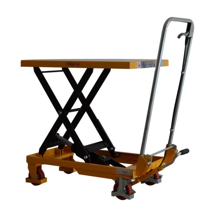 Warrior Eco Mobile Scissor Lift Table 750kg