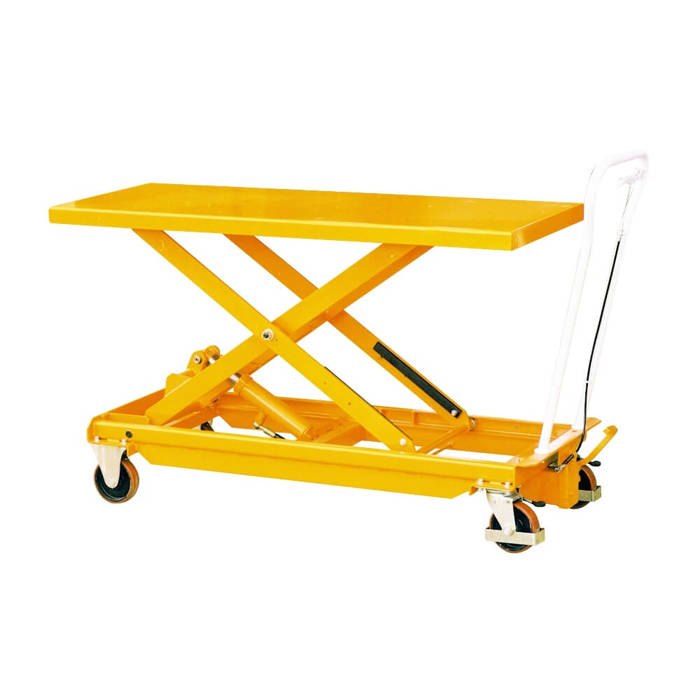 Warrior Premium Mobile Scissor Lift Table 500kg