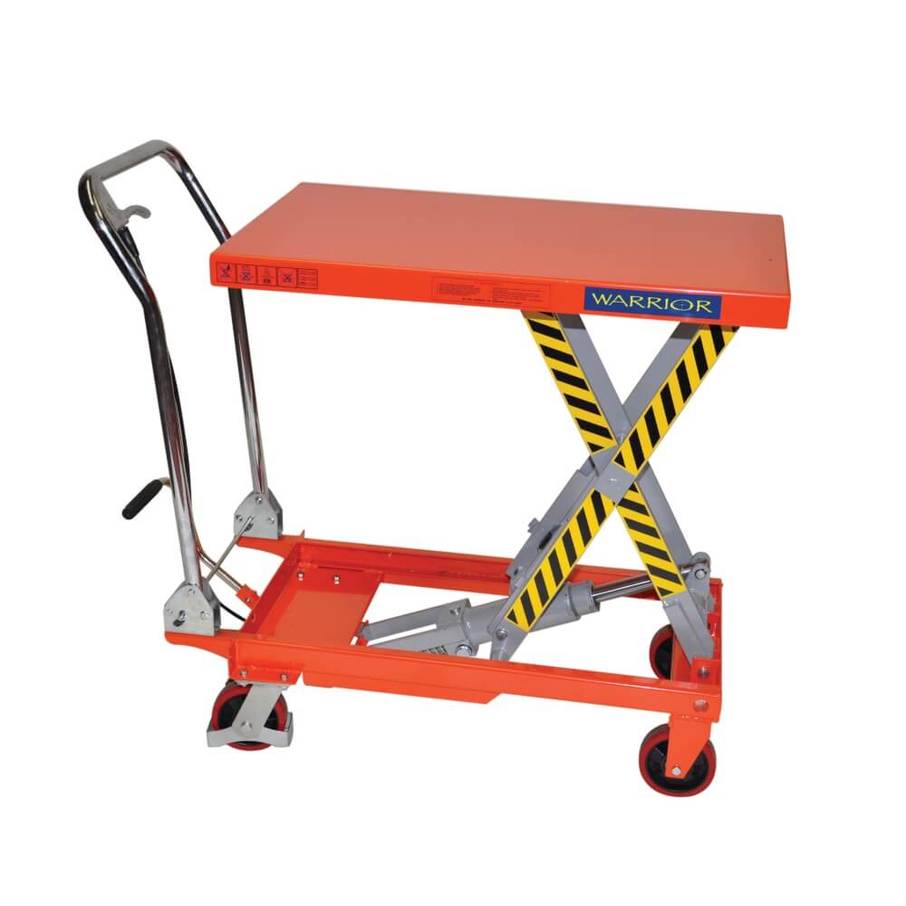 Warrior Eco Mobile Scissor Lift Table 150kg
