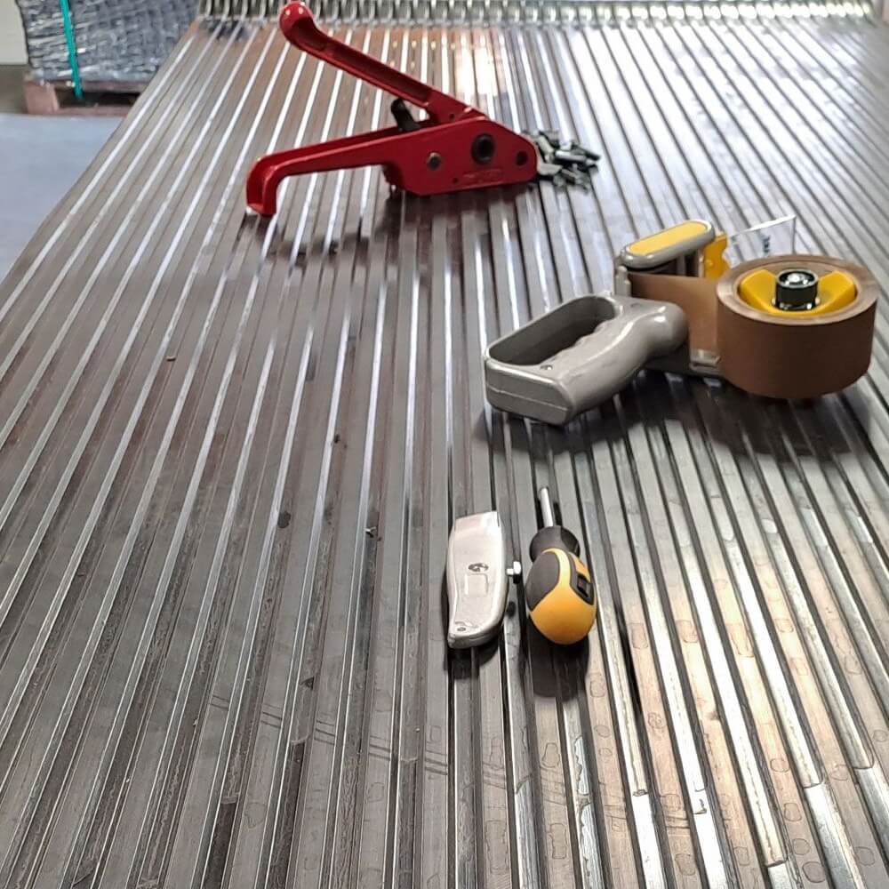 Wide Rib Rubber Matting - Black