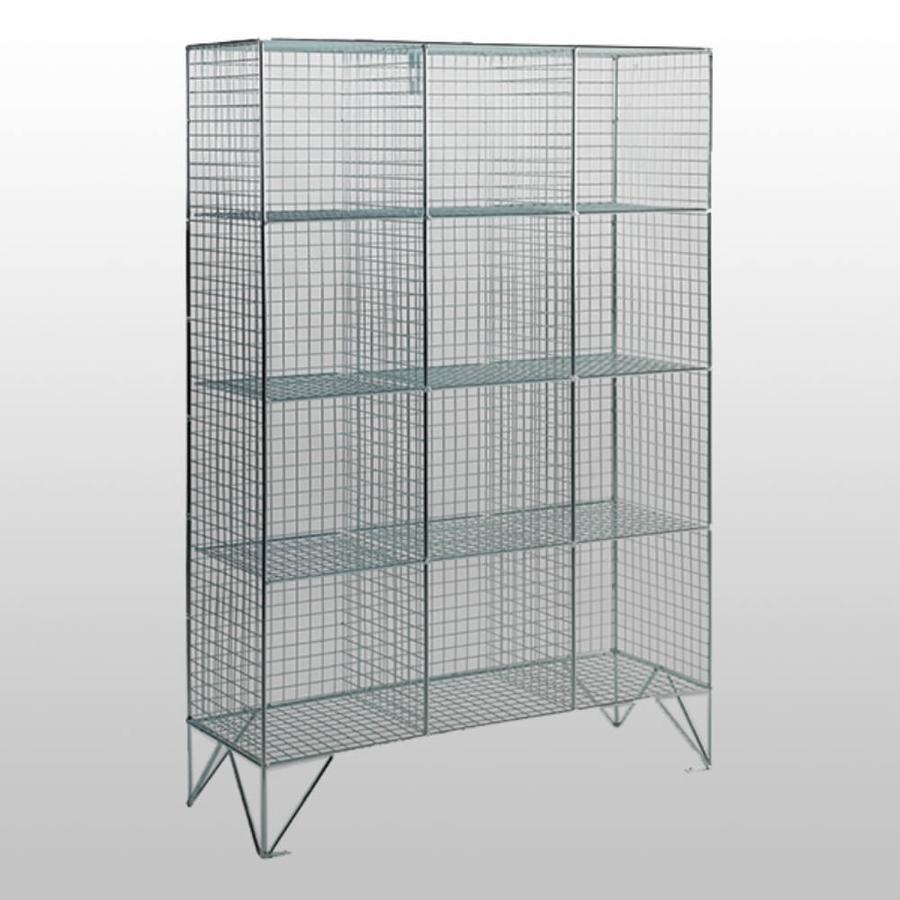 12 Compartment Wire Pigeonhole Unit