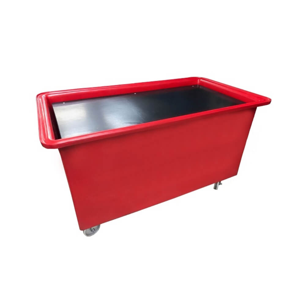 Plastic Self-Levelling Laundry Trolley CLM237