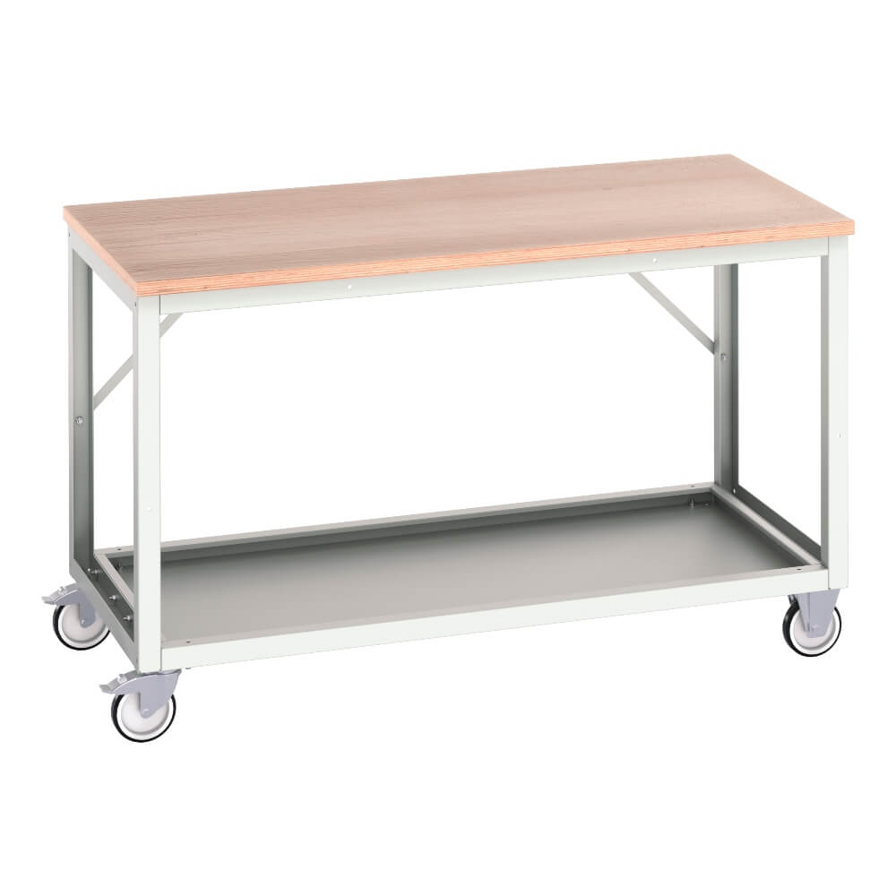 Verso Mobile Workbench with Multiplex Worktop