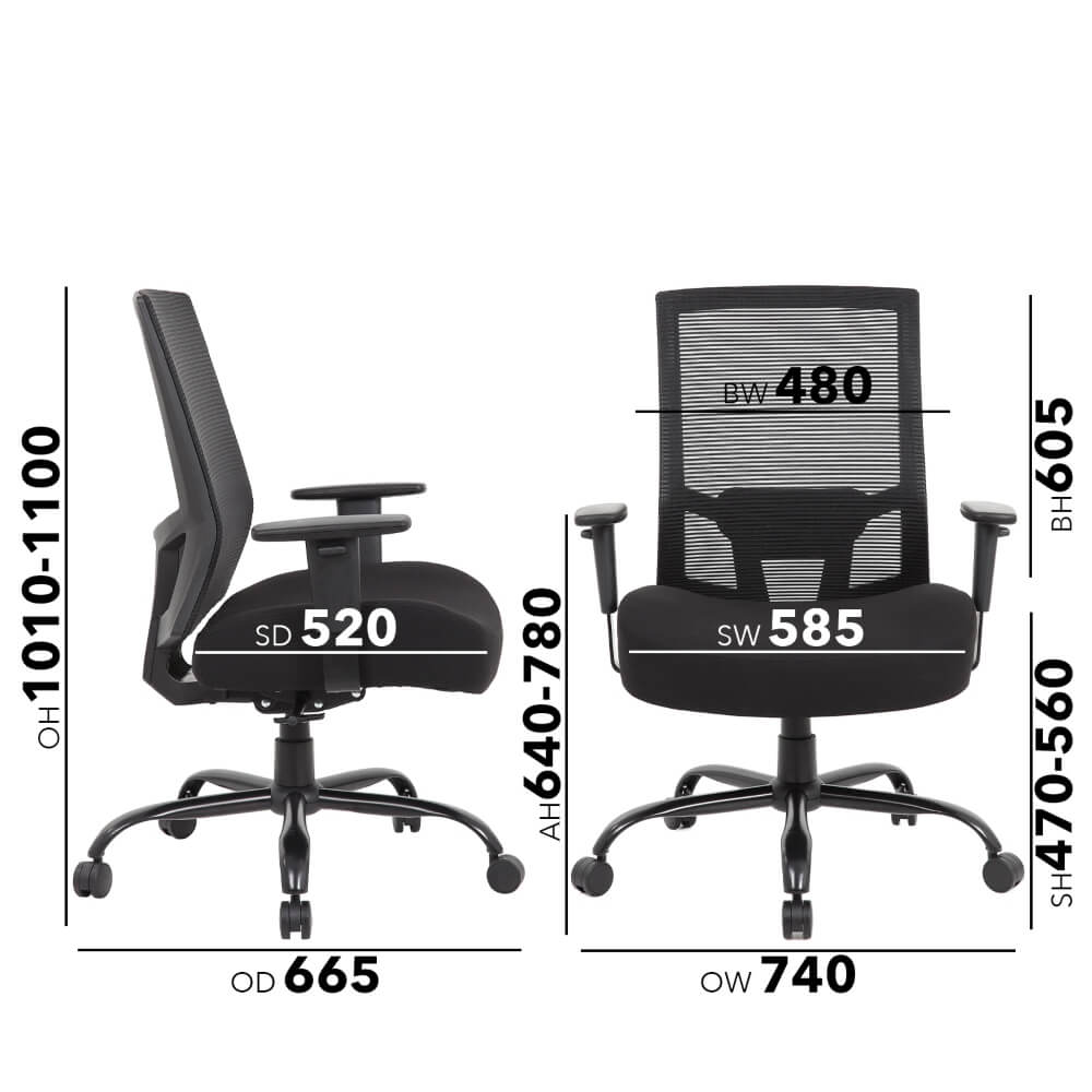 Isla Bariatric Operator Chair