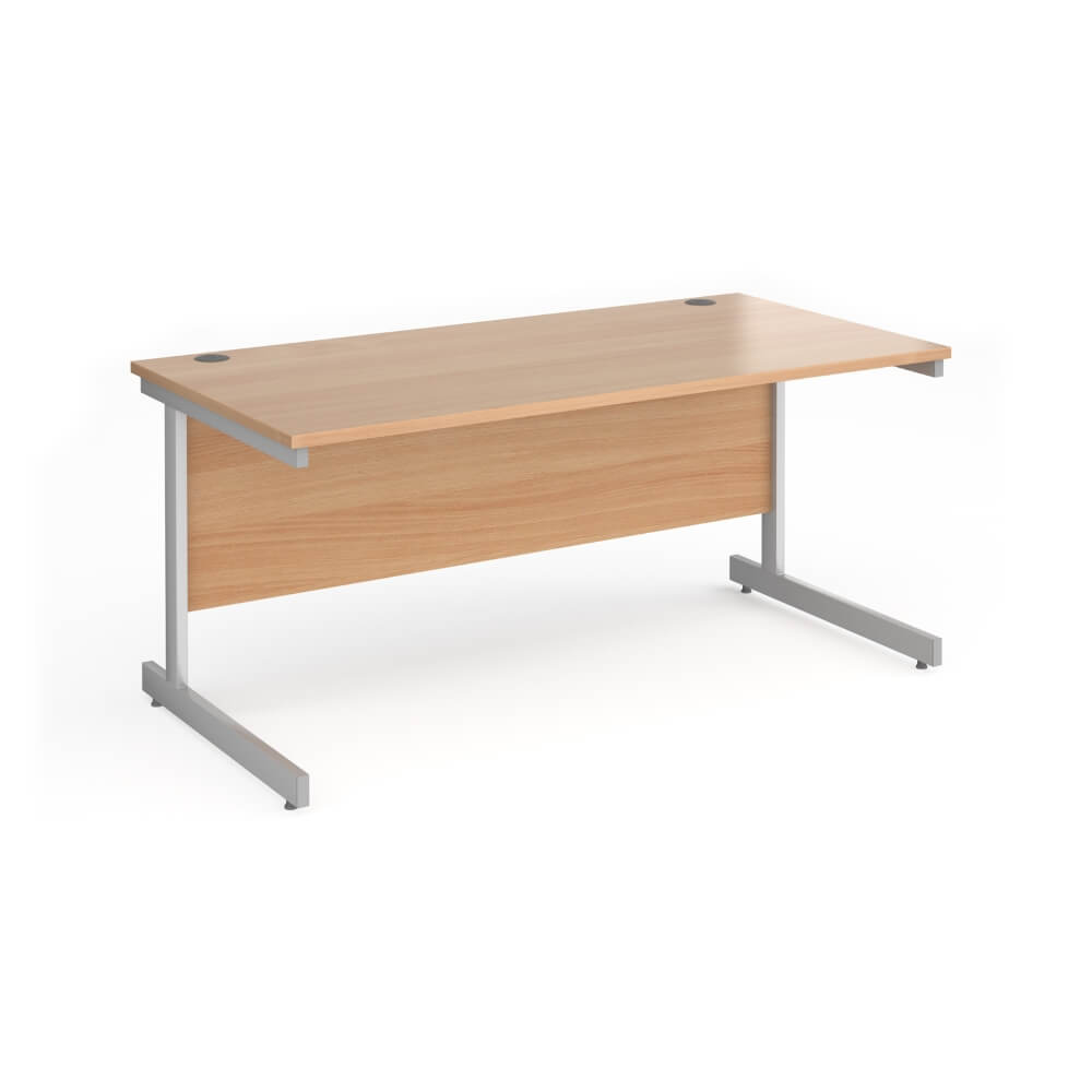 Contract 25 Cantilever Leg Straight Desk