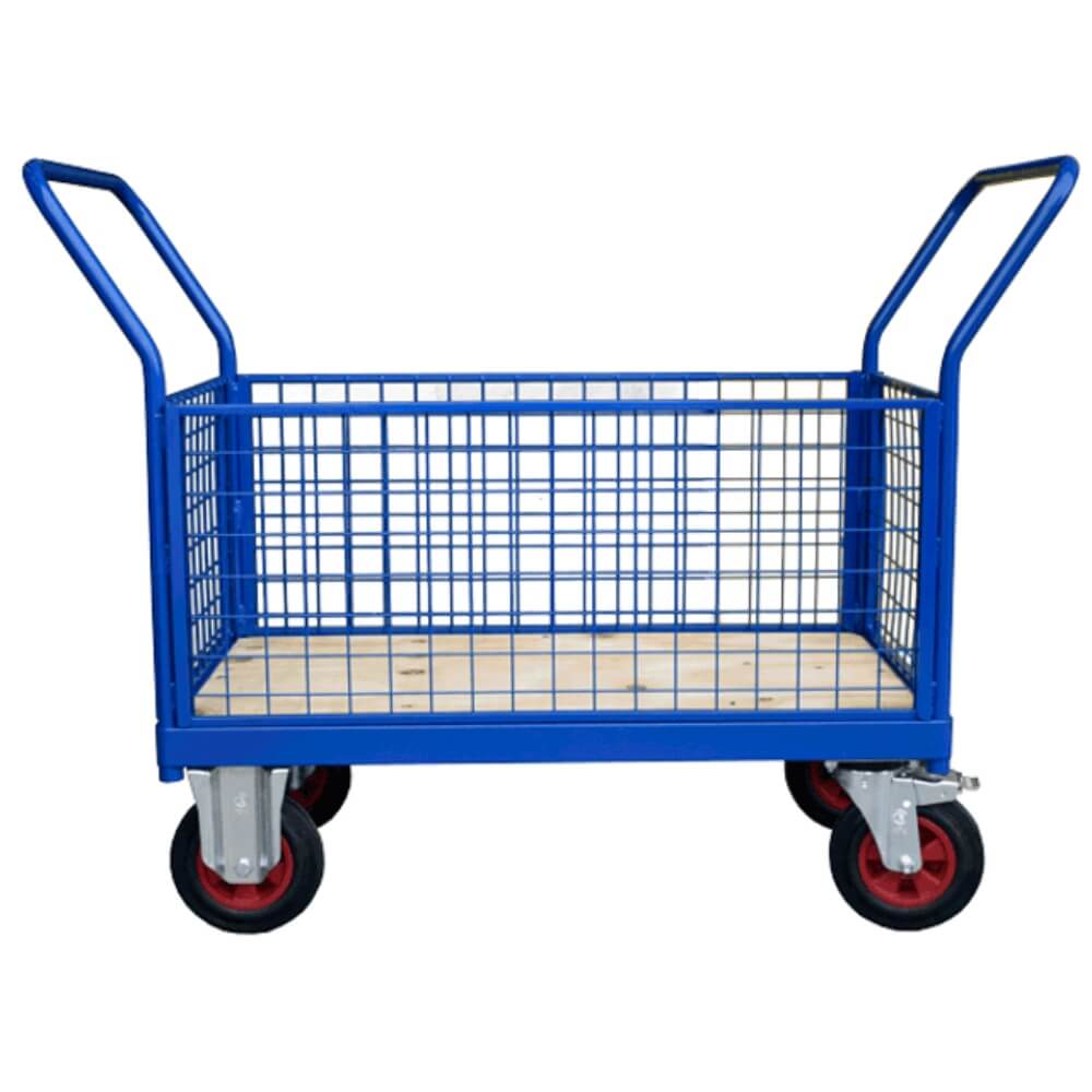 Platform Truck With Mesh Sides 750kg Capacity