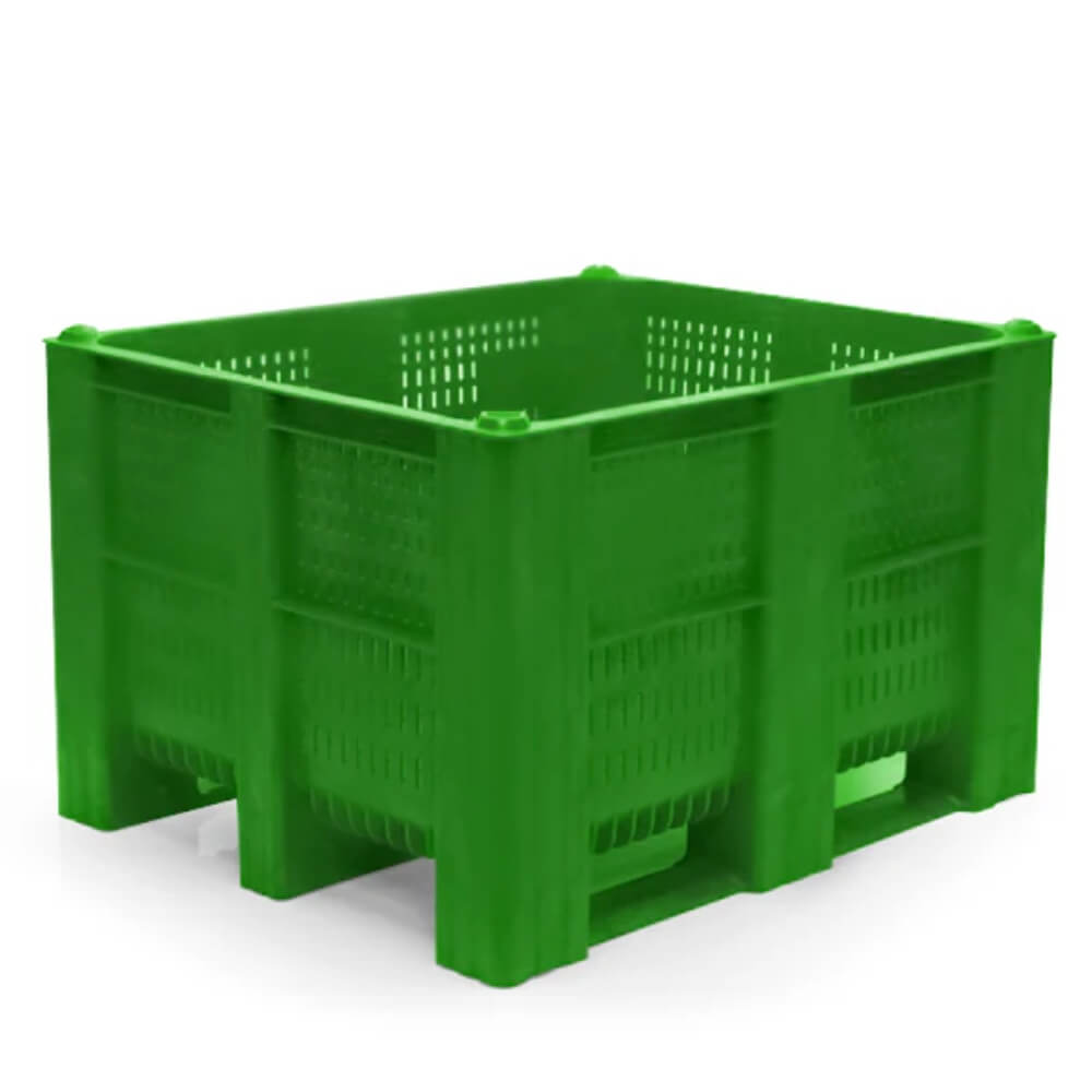 600 Litre Perforated Pallet Container