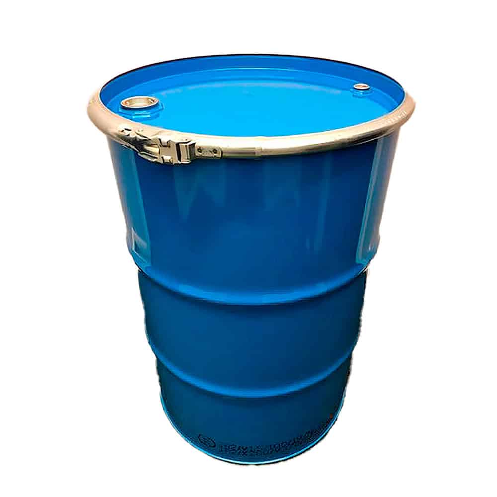 Open Top Steel Drum 210 Litre - Pallet Load - 8 Units