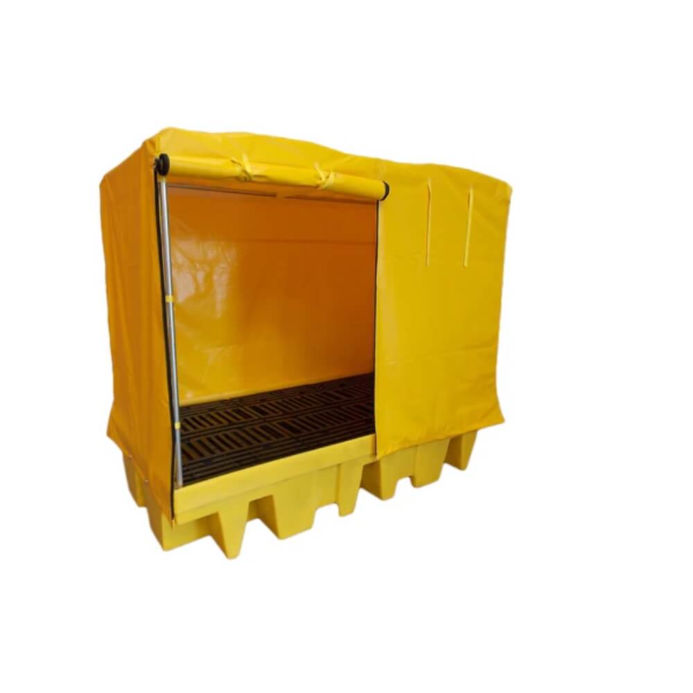 PVC Covered Spill Pallet for 8 Drums