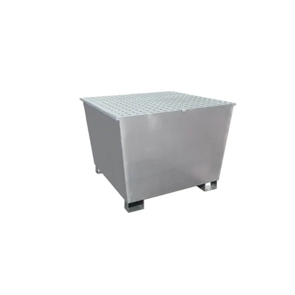 Galvanised IBC Spill Pallet for 1 IBC