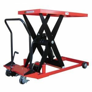 Low Profile Mobile Scissor Lift Table 700kg