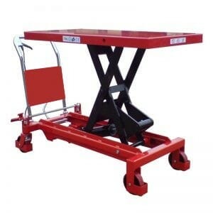 Heavy Duty Mobile Scissor Lift Table 1500kg
