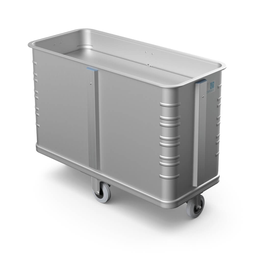 W162 Spring Loaded Aluminium Trolley