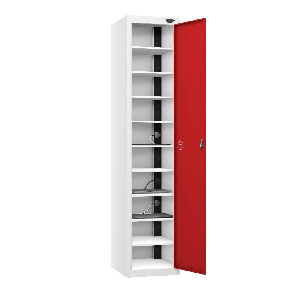 10 Compartment Laptop Charging Locker with 1 Door Access