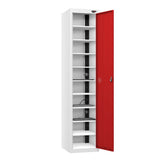10 Compartment Laptop Charging Locker with 1 Door Access