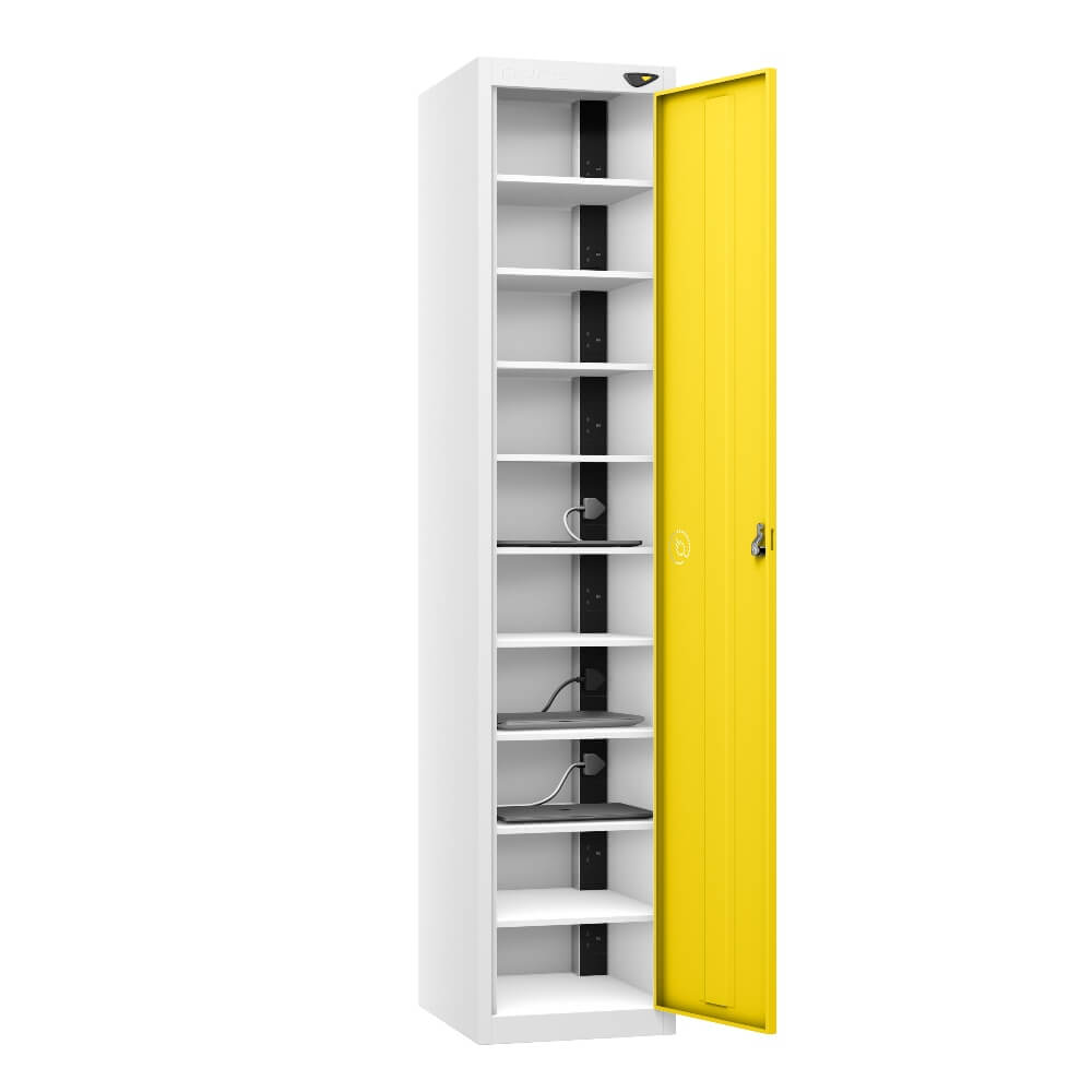 10 Compartment Laptop Charging Locker with 1 Door Access