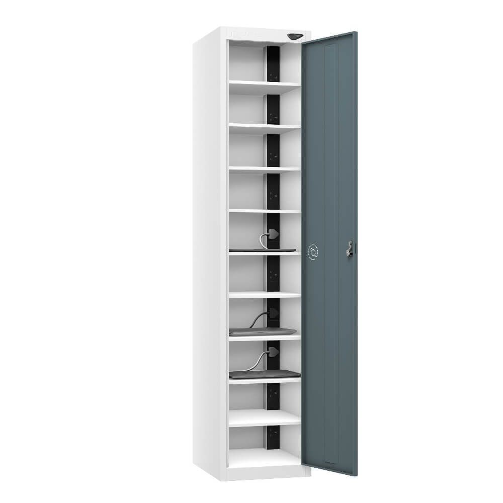 10 Compartment Laptop Charging Locker with 1 Door Access