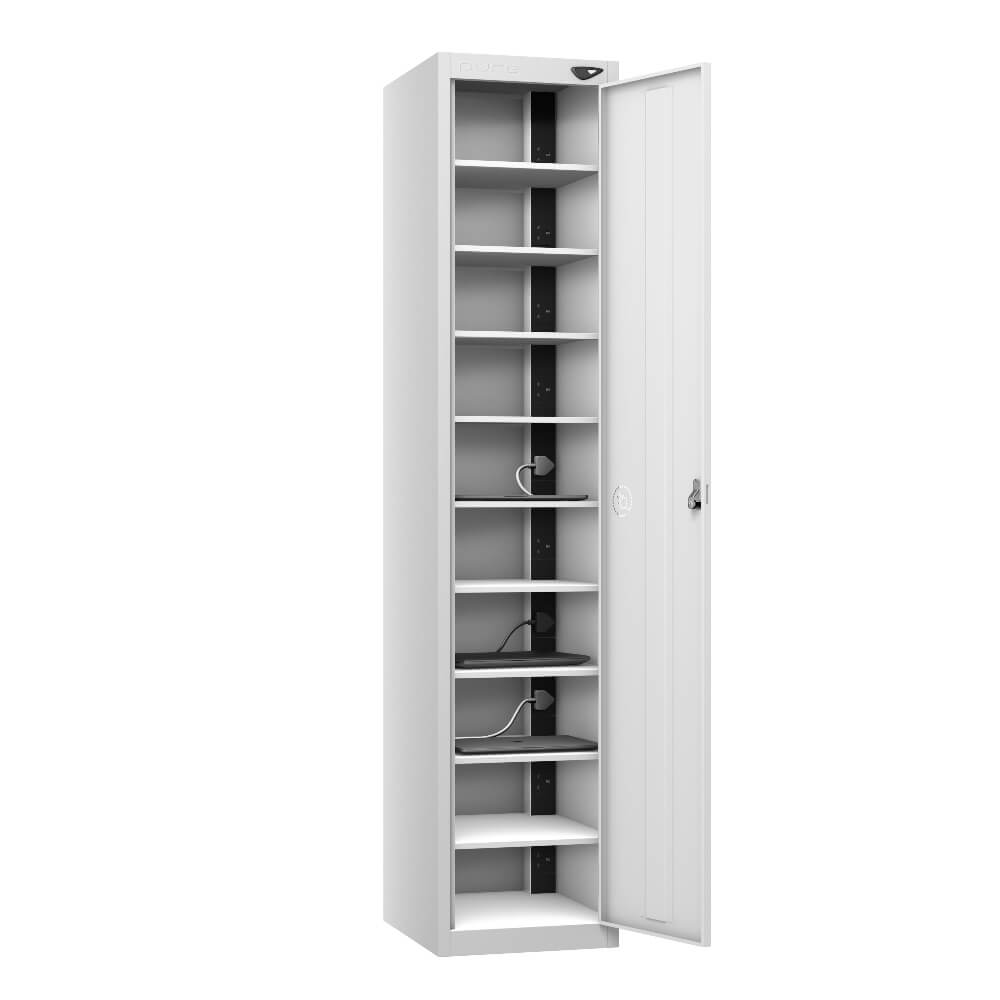 10 Compartment Laptop Charging Locker with 1 Door Access