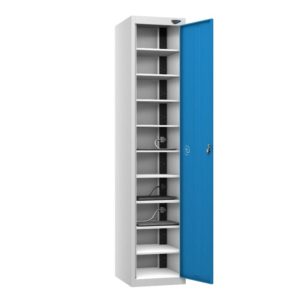 10 Compartment Laptop Charging Locker with 1 Door Access