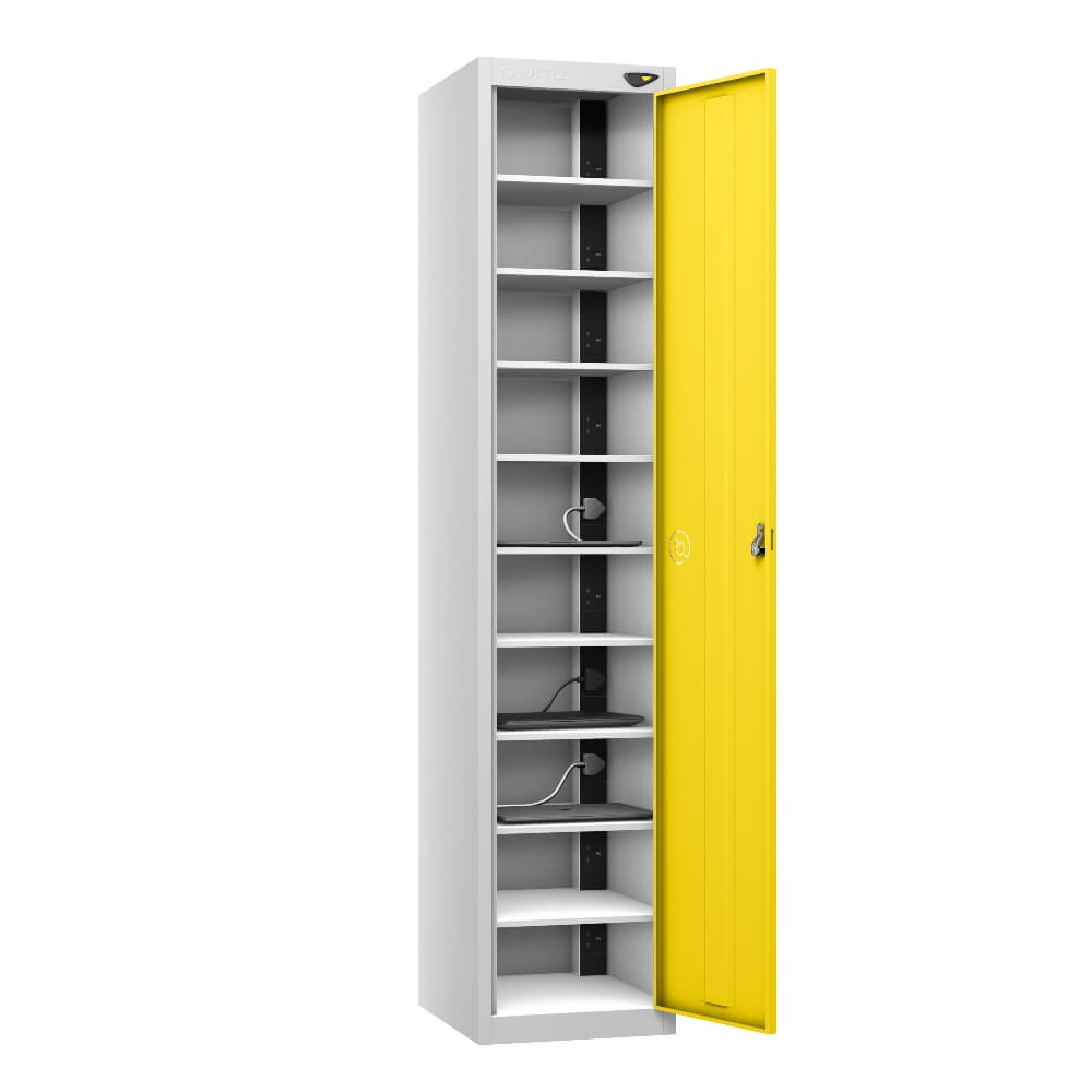 10 Compartment Laptop Charging Locker with 1 Door Access