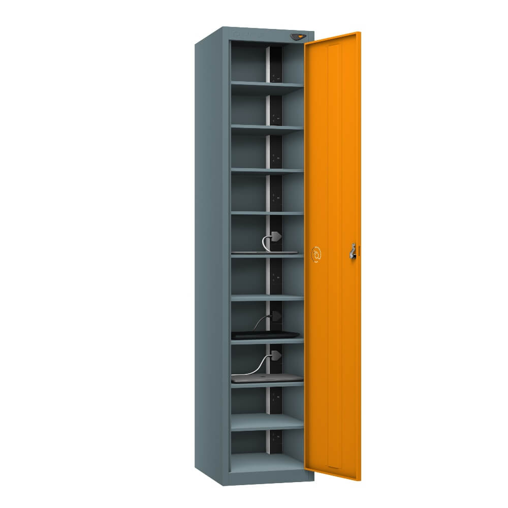 10 Compartment Laptop Charging Locker with 1 Door Access
