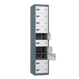 10 Compartment Laptop Charging Locker with 10 Door Access