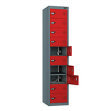 10 Compartment Laptop Charging Locker with 10 Door Access
