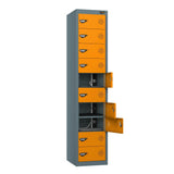 10 Compartment Laptop Charging Locker with 10 Door Access