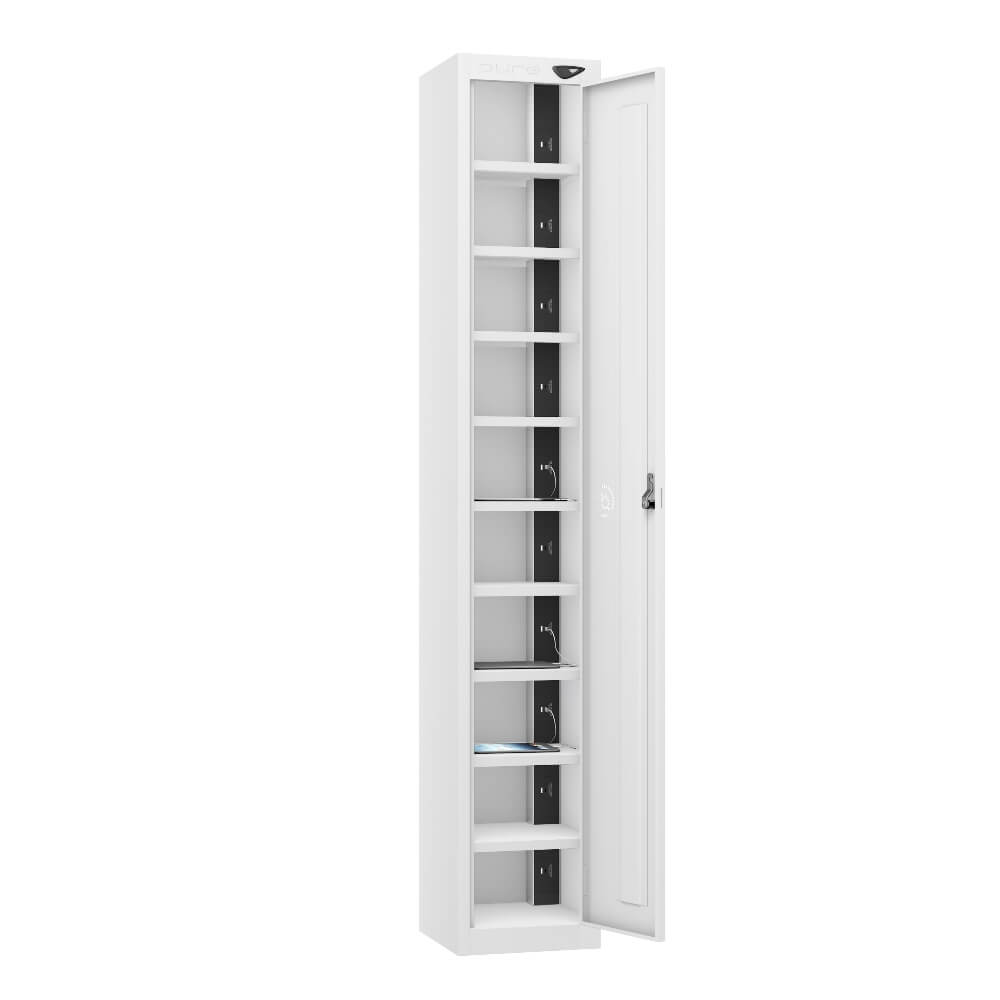 10 Compartment Tablet Charging Locker with 1 Door Access