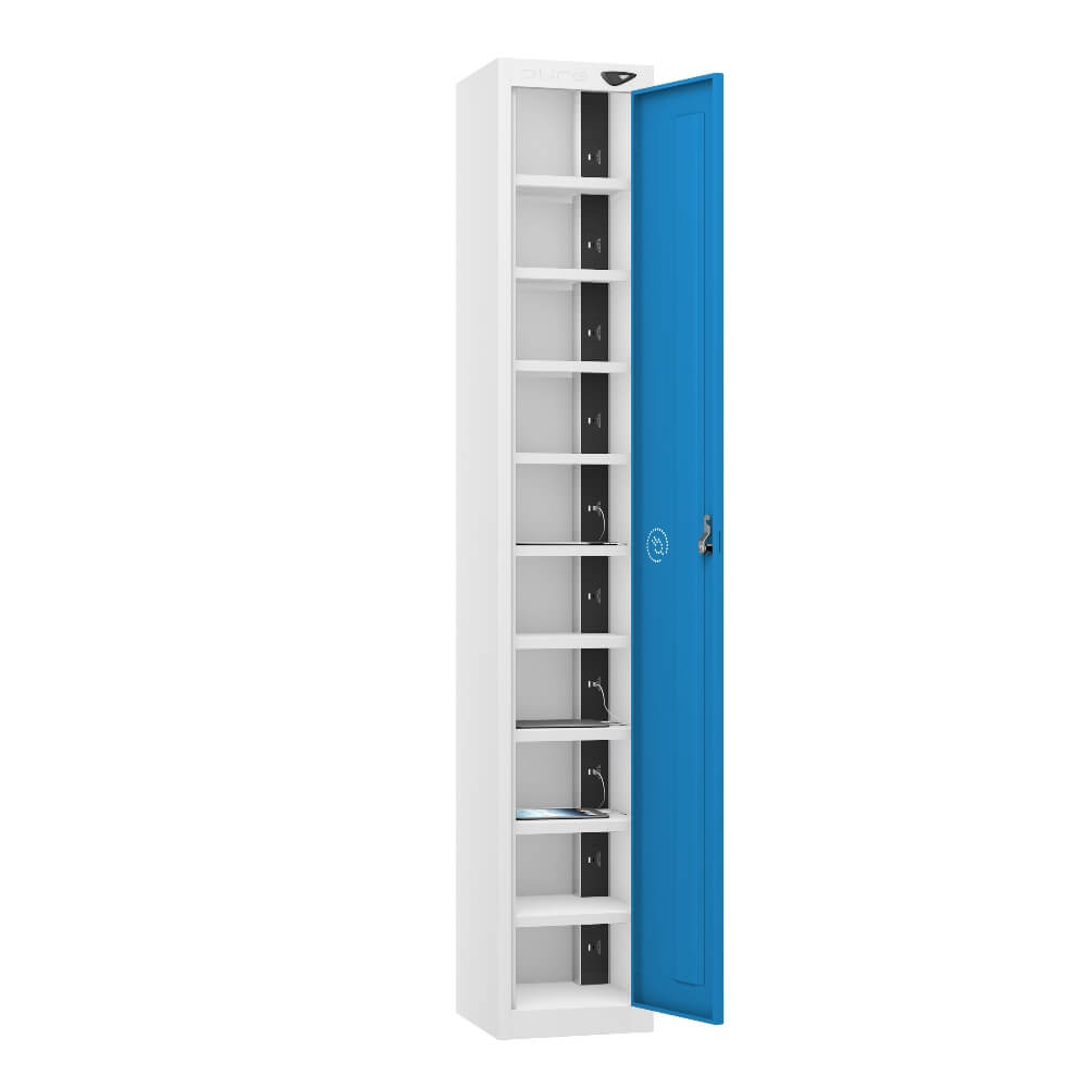 10 Compartment Tablet Charging Locker with 1 Door Access